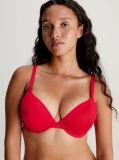 Red Plunge Push-Up Bra - Perfectly Fit  Women