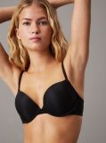 Black Push Up Bra - Sheer Marquisette  Women