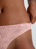 Beige Thong - Sheer Marquisette  Women