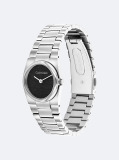 Black Stainless Steel Bracelet Watch  Women