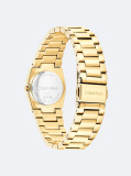 White Gold Plated Steel Bracelet Watch  Women