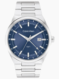 Blue Stainless Steel Watch  Men