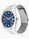 Blue Stainless Steel Watch  Men