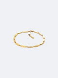 Gold Essential Links Bar Chain Bracelet  Men