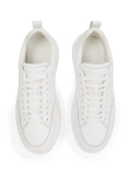 White Low Cut Sneakers  Men