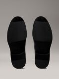 Black Leather Cushioned Derby Lace-Up Shoes  Men