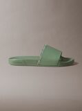 Green Contoured Logo Sliders  Men