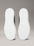 Μαύρο Δερμάτινα Sneakers Με Μοτίβο Λογότυπου  Γυναίκα