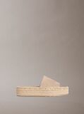 Beige Ebeth - Platform Espadrille Sliders  Women