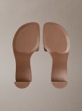 Beige Marghe - Logo Jacquard Heeled Sandals  Women