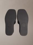 Black Melia - Canvas Platform Wedge Sandals  Women