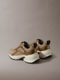 Καφέ Υβριδικά Sneakers Πεζοπορίας Από Δίχτυ  Γυναίκα