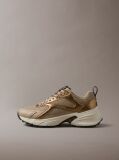 Καφέ Υβριδικά Sneakers Πεζοπορίας Από Δίχτυ  Γυναίκα