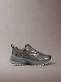 Grey Metallic Hike Runner Hybrid Sneakers  Women