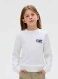 White Logo Sweatshirt  Boys
