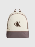 Beige Kids' Signature Logo Backpack  Kids Unisex