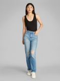 Denim Authentic Slim Straight Jeans  Women