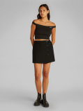 Black Ecovero Nylon Wrap Skirt  Women