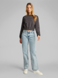 Grey Applique Crewneck Sweatshirt  Women