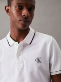 White Slim Polo Shirt  Men