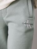 Green Monogram Fleece Joggers  Men