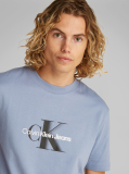 Blue Monologo Shift T-Shirt  Men