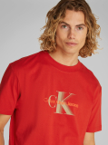 Red Monologo Shift T-Shirt  Men