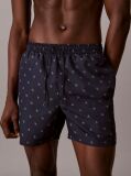 Blue Solid Swim Shorts  Men