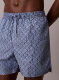 Blue Solid Swim Shorts  Men
