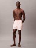 Orange Medium Drawstring Swim Shorts - CK Monogram  Men