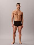 Black 3 Pack Low Rise Trunks - Icon Cotton Stretch  Men