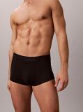 Black 3 Pack Low Rise Trunks - Icon Cotton Stretch  Men