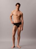 Black Stretch Pima Cotton Briefs  Men