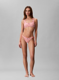 Orange Bralette Bikini Top - CK Monogram  Women