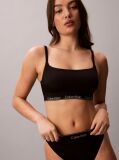 Black Brazilian Bikini Bottoms - CK Icon  Women