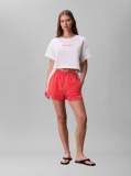 Λευκό Crop T-Shirt Παραλίας  Γυναίκα