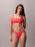 Pink Bandeau Bikini Top - Intense Power  Women