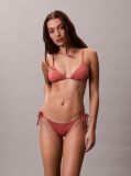Red Tie Side Bikini Bottoms - CK Essentials  Women