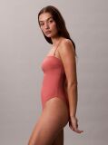 Red Bandeau Swimsuit - CK Essentials  Women