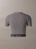 Γκρι Κοντομάνικο Τοπ - Icon Shapewear Logo  Γυναίκα