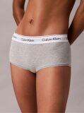 Grey Boy Shorts - Icon Cotton Modal  Women