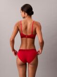 Κόκκινο Τριγωνικό Bralette Με Ελαφριά Επένδυση - Icon Cotton Modal  Γυναίκα