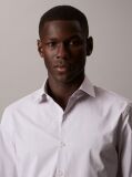 Purple Slim Fit Micro Dot Poplin Shirt  Men