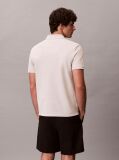 Μπεζ Polo T-Shirt Από Βαμβάκι Πικέ  Άνδρας