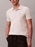 Μπεζ Polo T-Shirt Από Βαμβάκι Πικέ  Άνδρας
