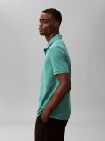 Πράσινο Polo T-Shirt Από Βαμβάκι Πικέ  Άνδρας