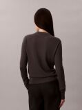 Grey Merino Wool Crew Neck Jumper  Women