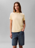 Κίτρινο T-shirt Με Μονόγραμμα  Γυναίκα
