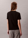 Μαύρο T-Shirt Με Λογότυπο  Γυναίκα