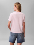 Ροζ T-Shirt Με Λογότυπο  Γυναίκα